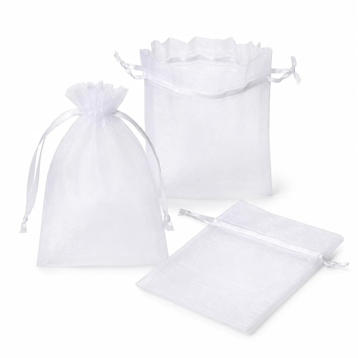 Custom Organza Drawstring Jewelry Storage Bag – Mesh Gift Packaging