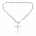 Men’s Stainless Steel Cross Pendant Necklace