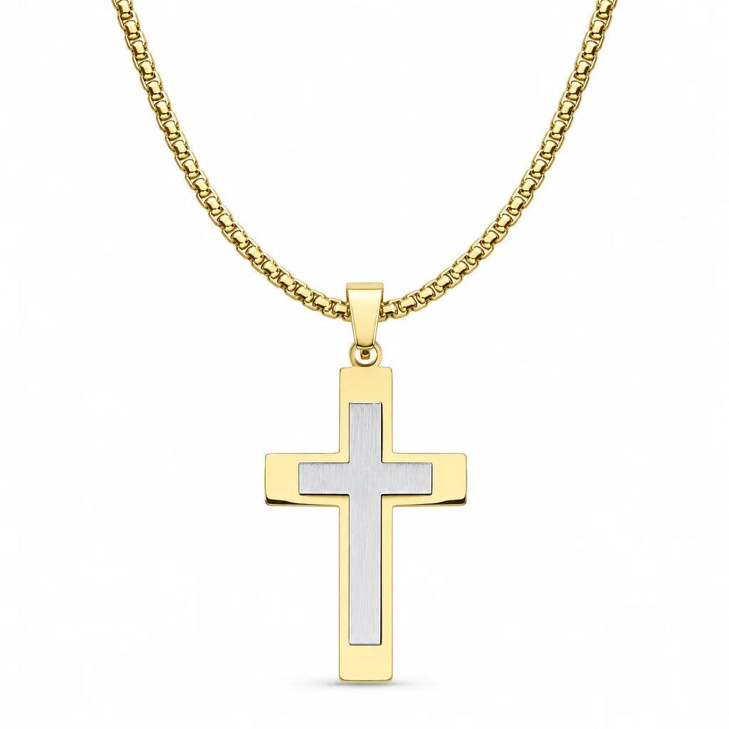 Minimalist Christian Stainless Steel Necklace