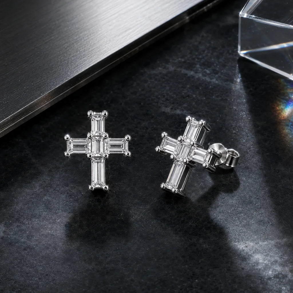 Luxury Hip-Hop Square Diamond Style Necklace
