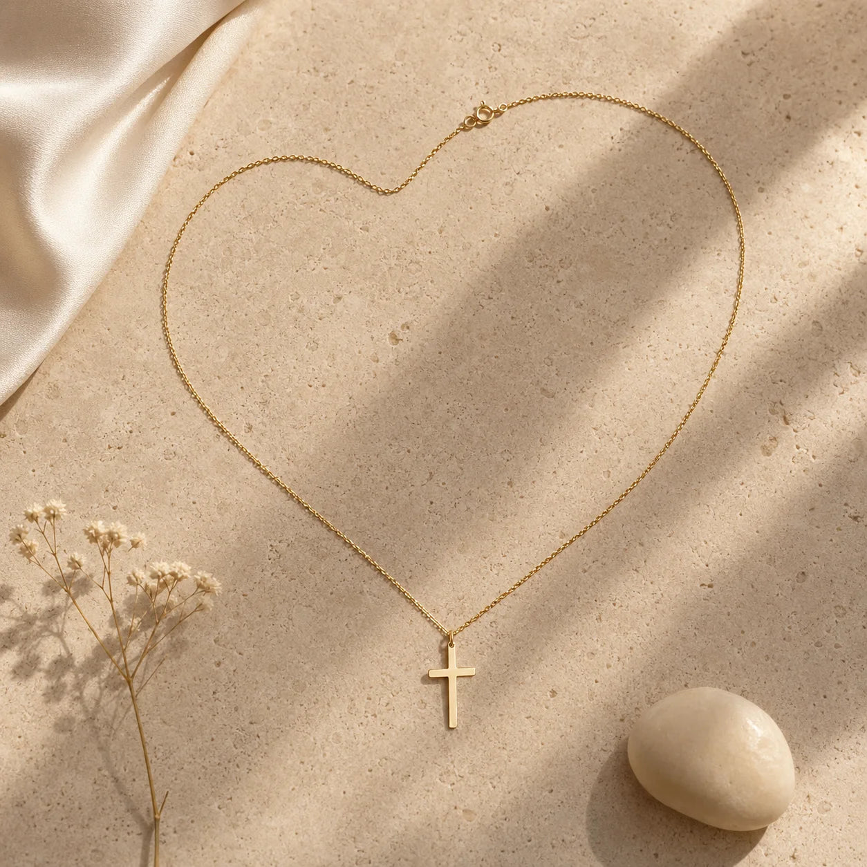 Dainty 18K Fashion Charm Pendant Necklace – Trendy Chain Jewelry