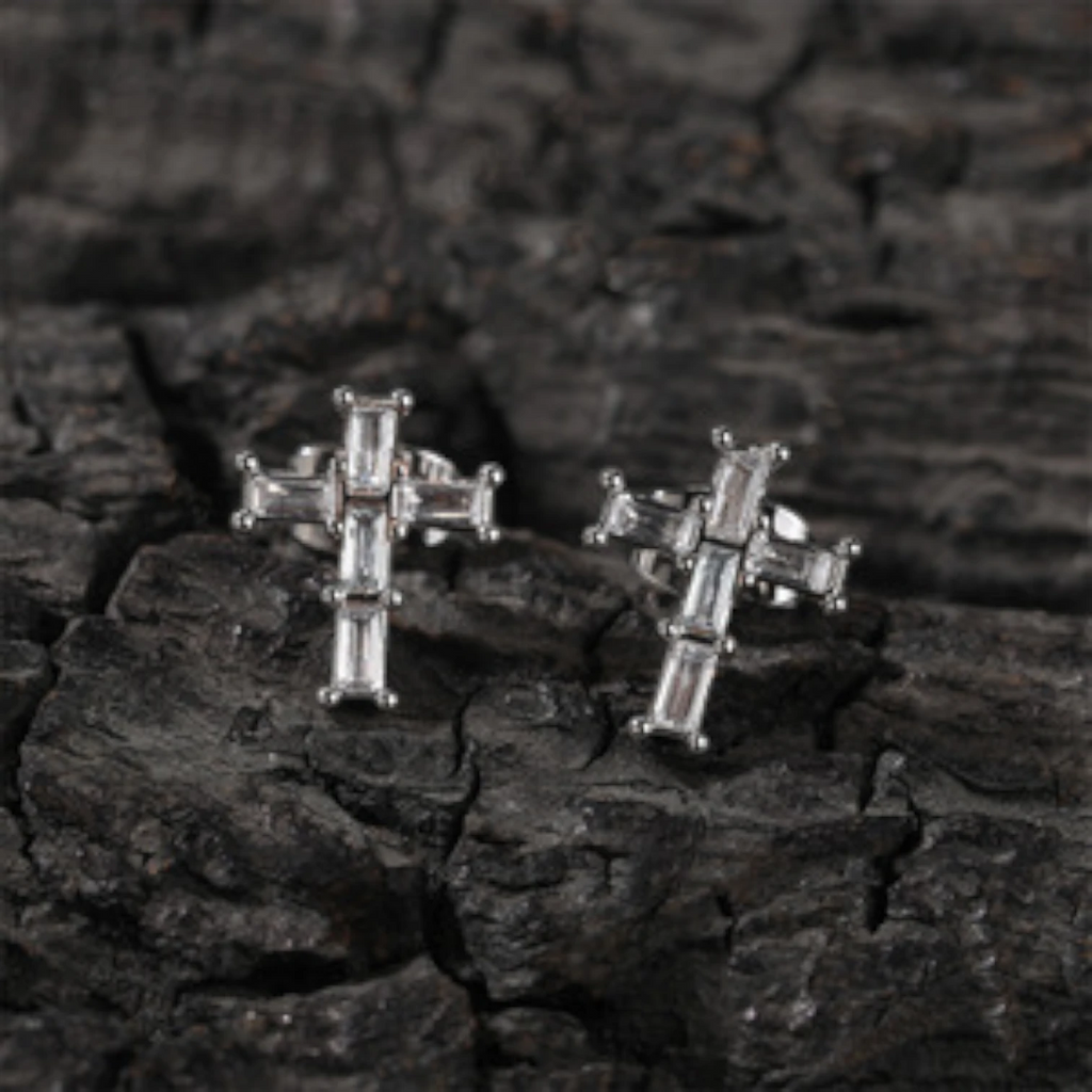 Luxury Hip-Hop Square Diamond Style Necklace