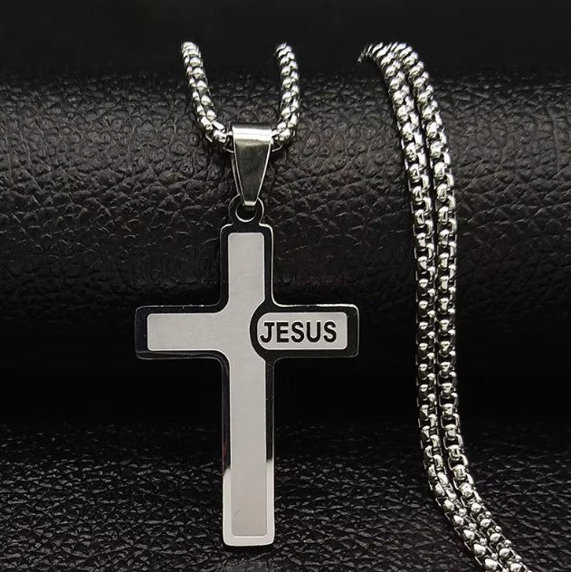 European & American Style Cross Pendant Necklace