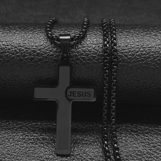 European & American Style Cross Pendant Necklace